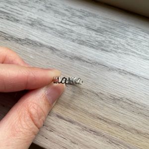 Kris Nations Mama Script Ring